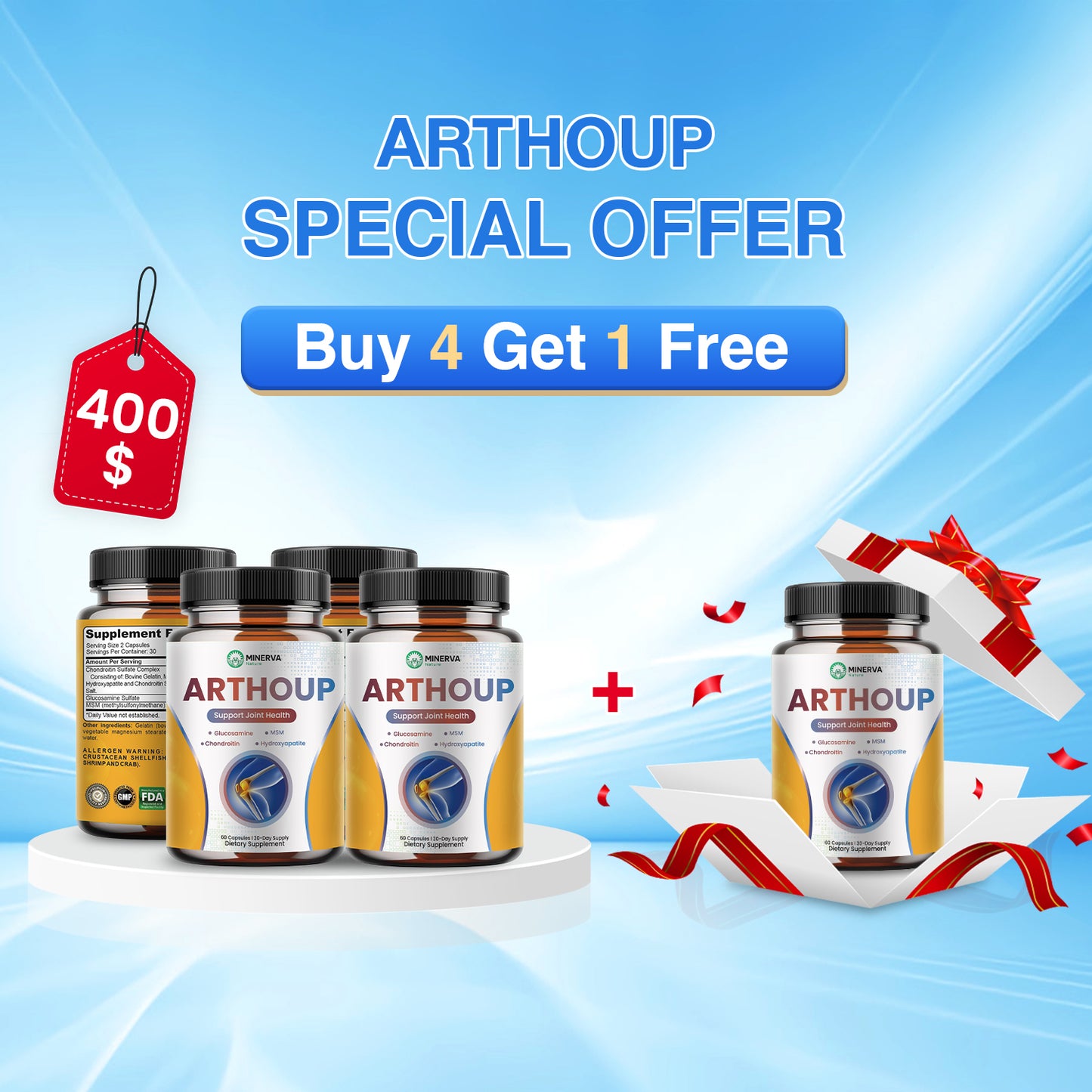 Minerva Nature Arthoup – Protect Joints, Enhance Flexibility, and Strengthen Bones