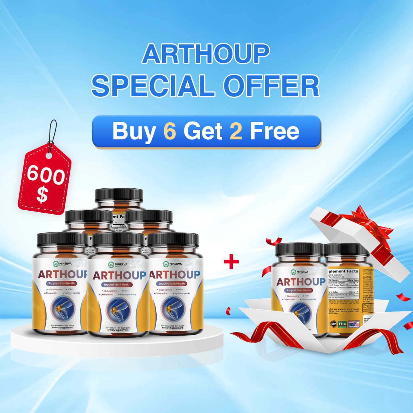 Minerva Nature Arthoup – Protect Joints, Enhance Flexibility, and Strengthen Bones